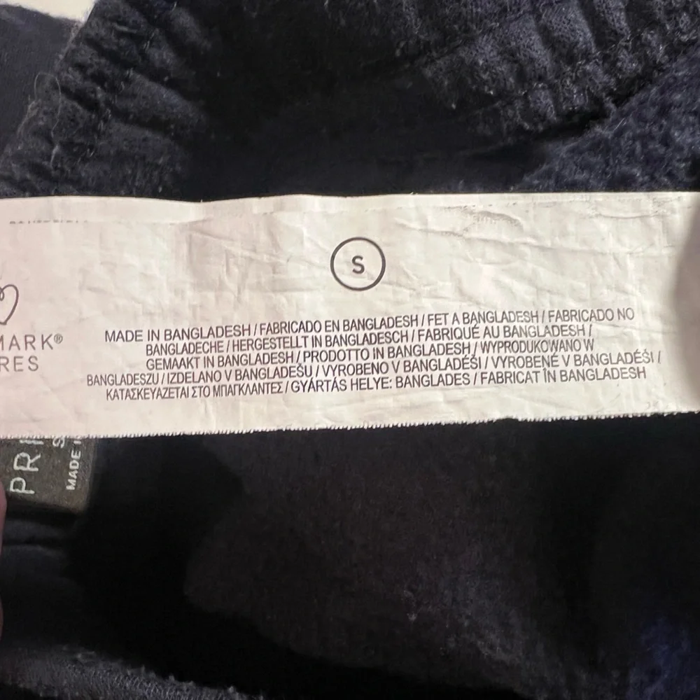 PRIMARK blue boys Jogger Sweatpants/size S